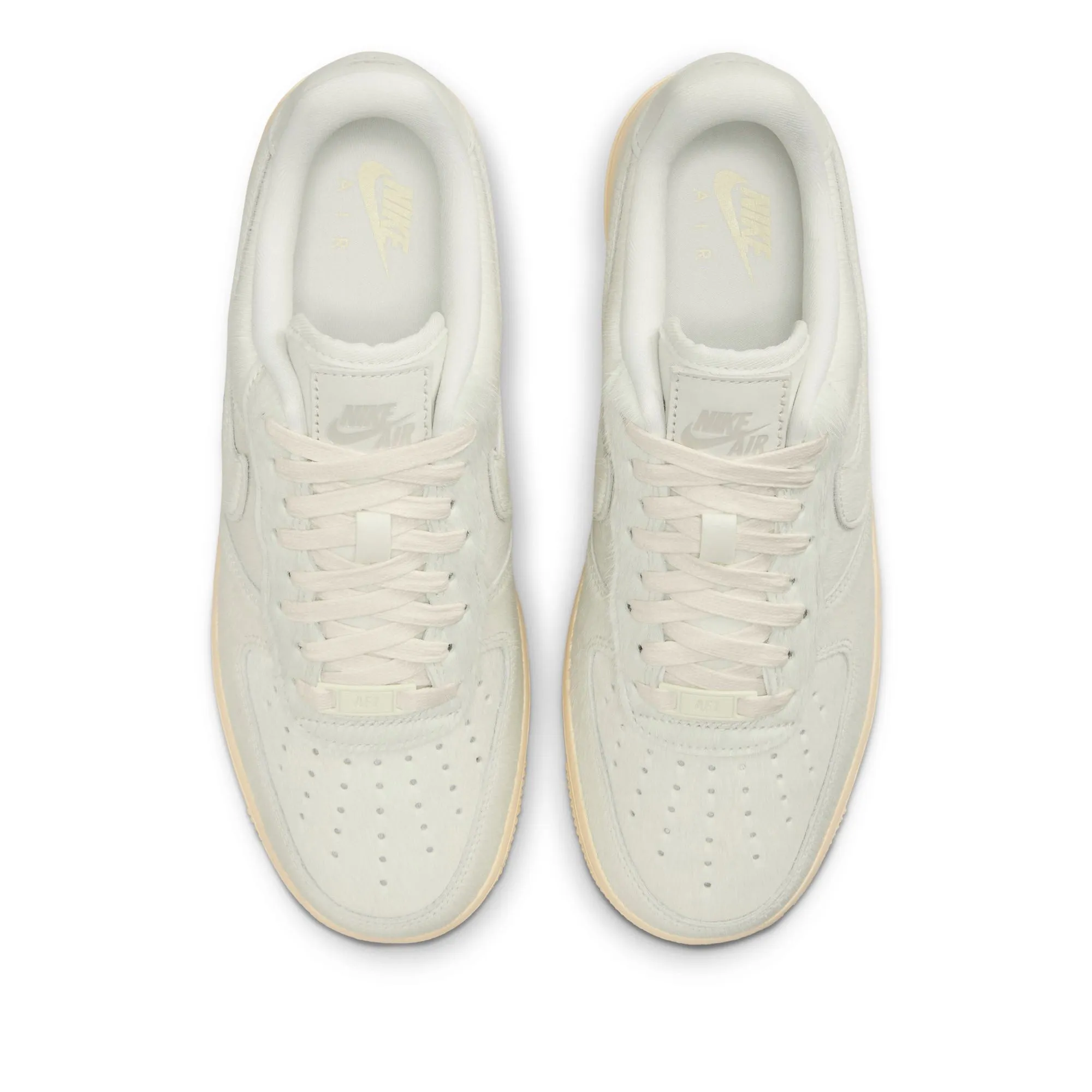Women's Nike Air Force 1 '07 'Pony Hair' - Sail/Sail Zip   Up Style Sporty Vibes