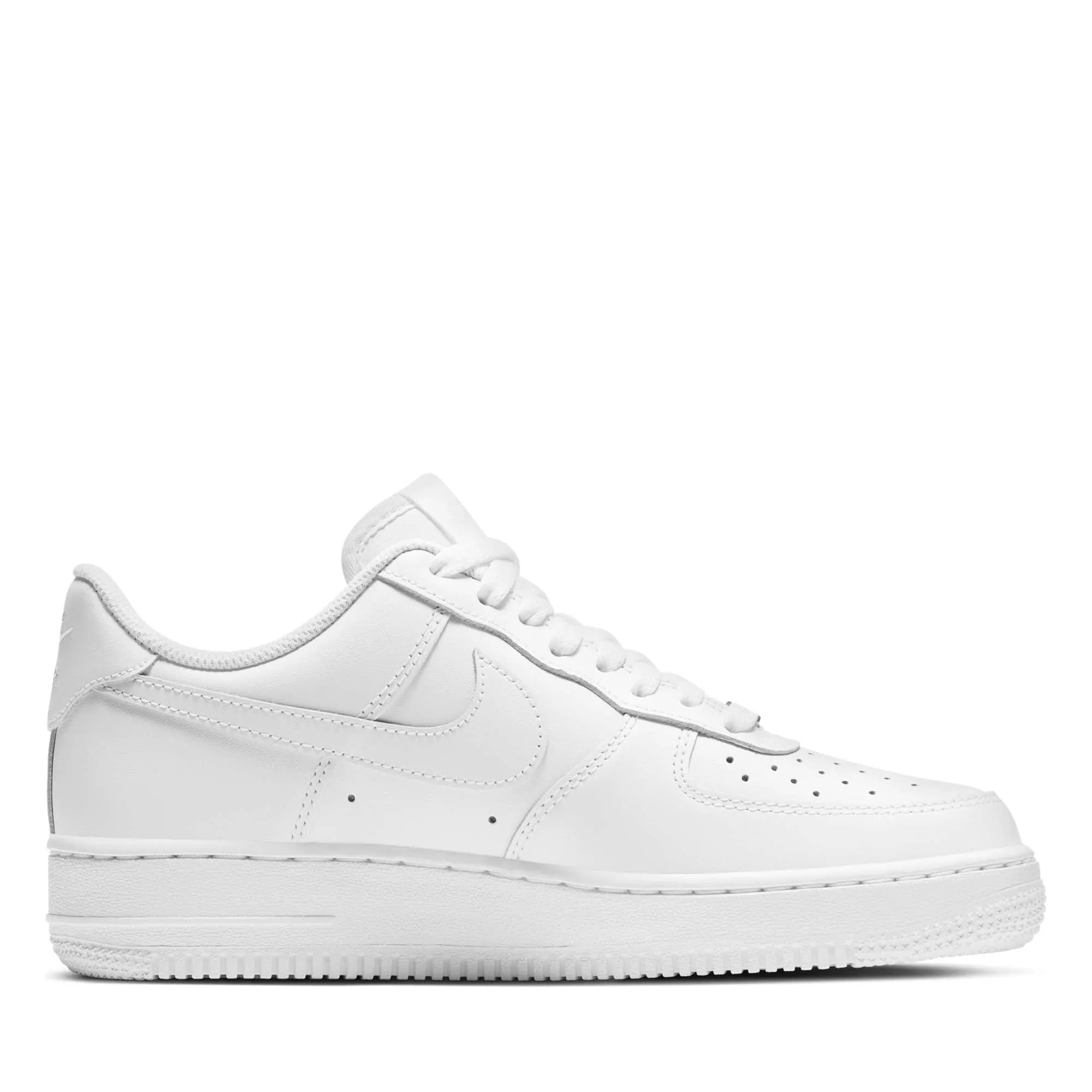Women's Nike Air Force 1 '07 - White Compression Knit Fashion Basics