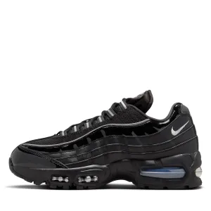 Vibration Dampening Tech Fit To Move Women's Nike Air Max 95 - Black/Metallic Silver
