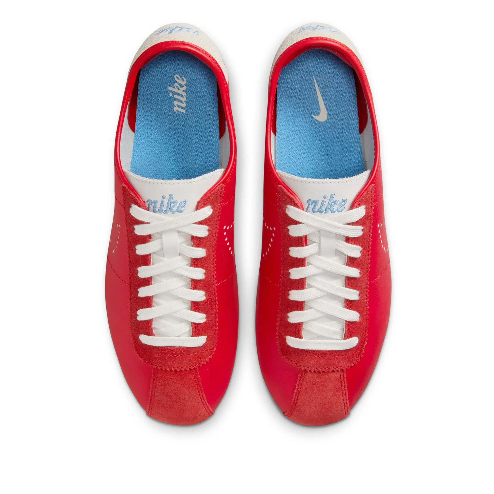 Fast Move Women's Nike Cortez Leather - University Red/University Blue