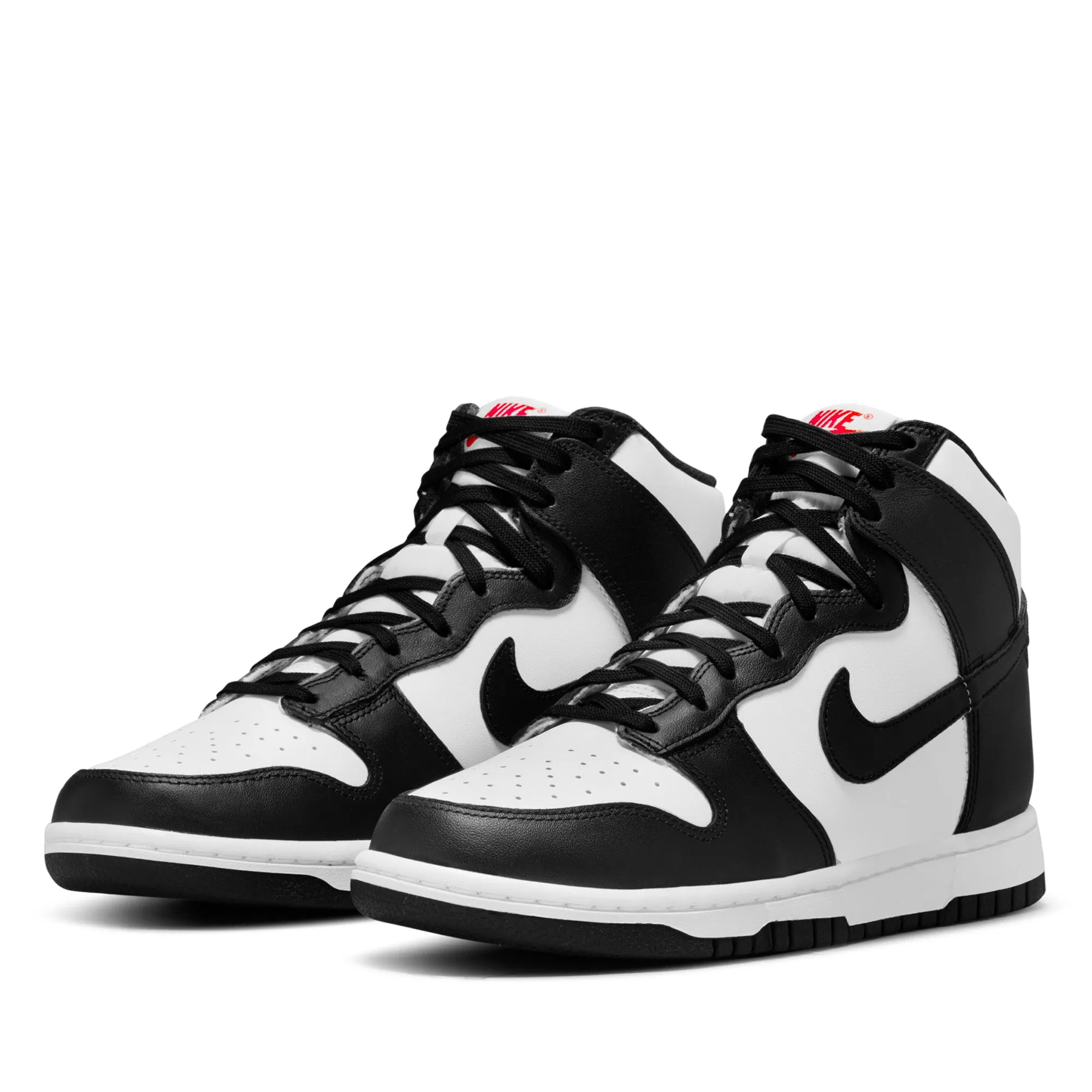 Metallic Trim Women's Nike Dunk High - White/Black