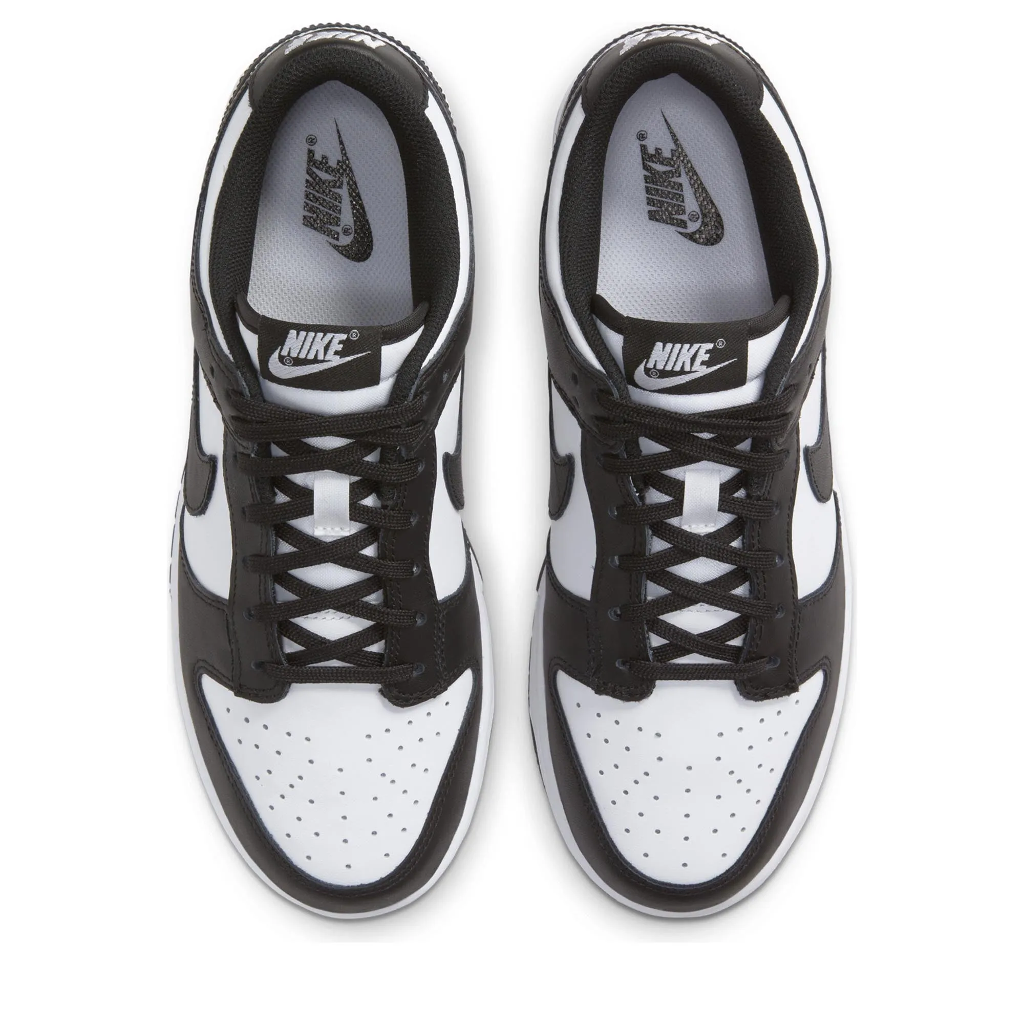 Women's Nike Dunk Low 'Panda' - White/Black Shock Dispersing Plate