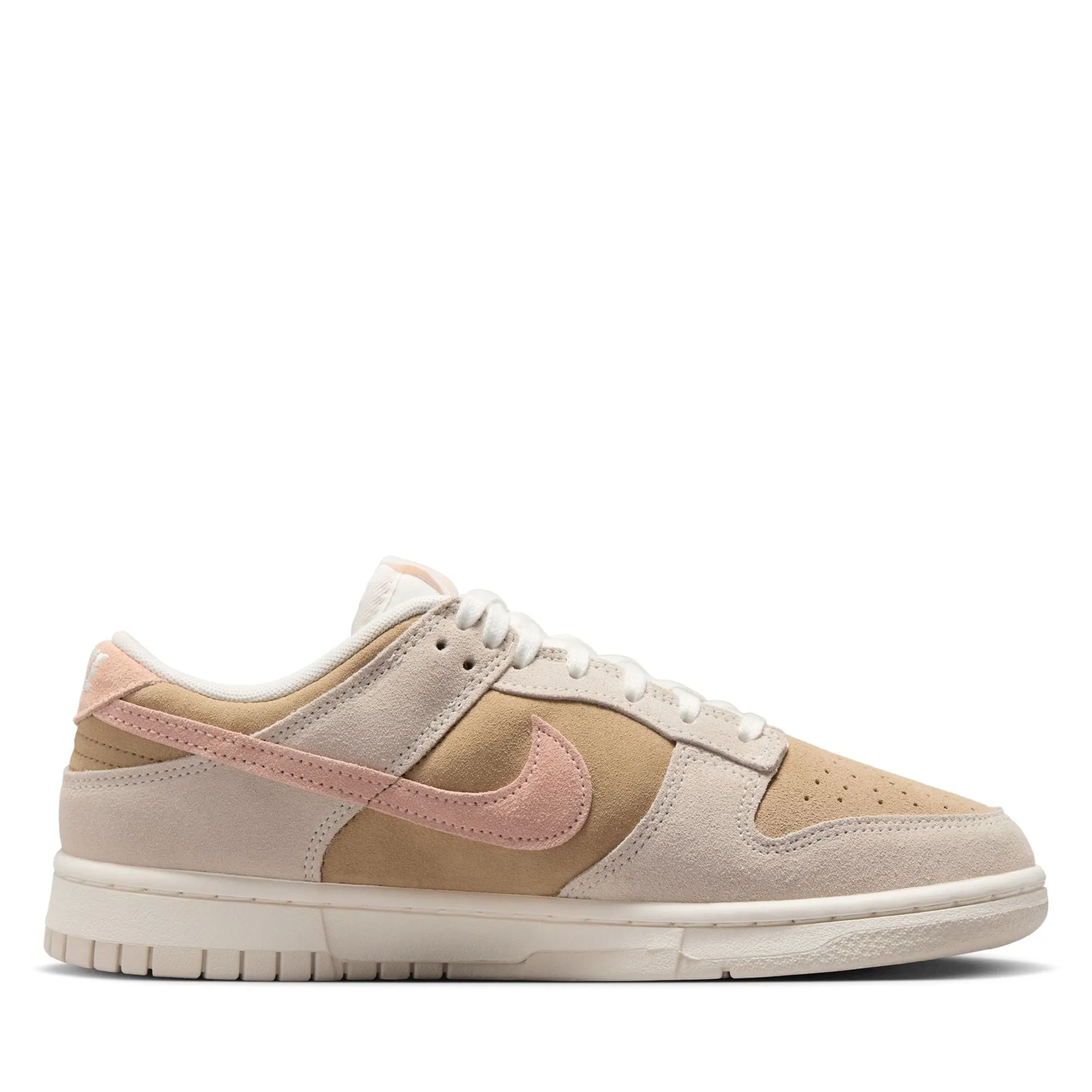 Comfort Tongue Women's Nike Dunk Low - Phantom/Washed Coral