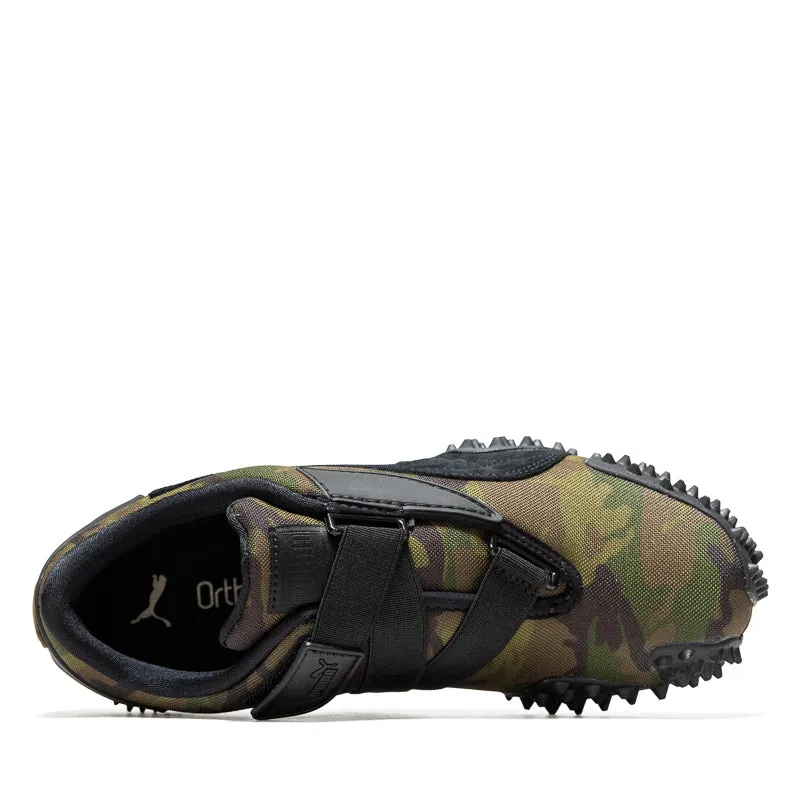 Trend-setting silhouette Soft Leather Women's Puma Mostro Camo - Wild Willow/Dark Olive
