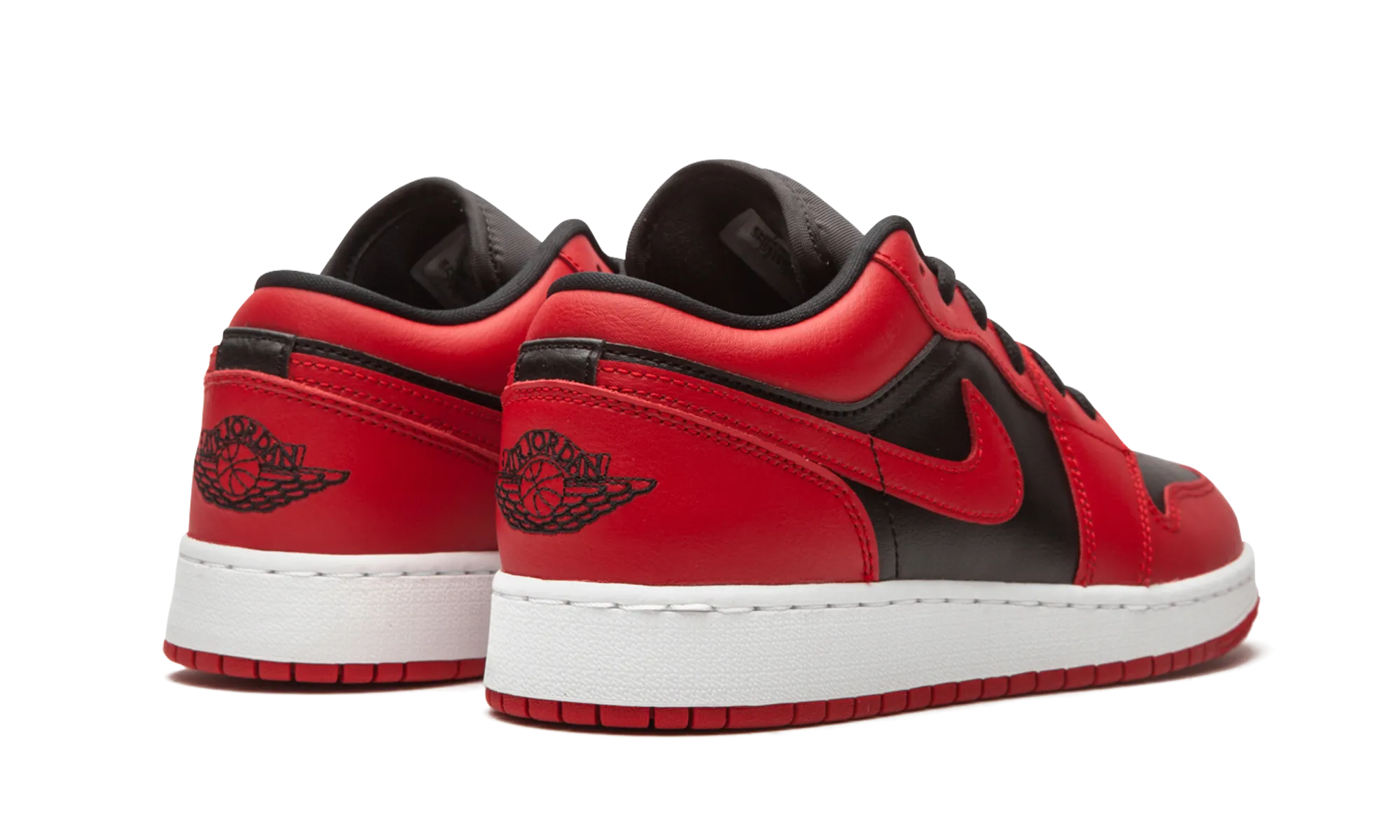 Track ready Heel Lock Technology Air Jordan 1 Low GS "Reverse Bred"