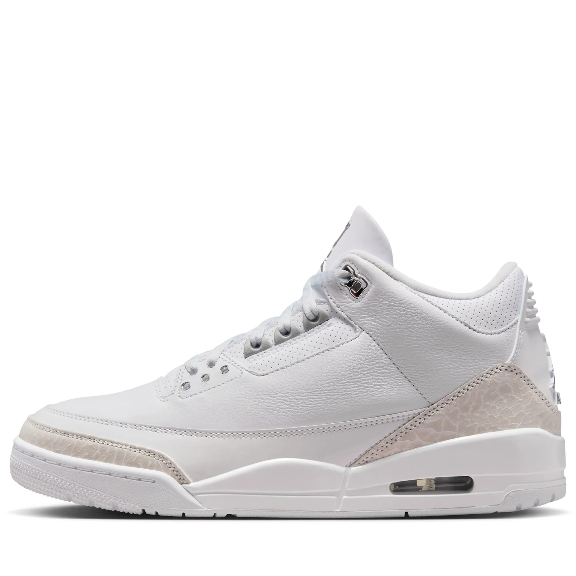 Clean Fit Weekend Vibe Air Jordan 3 Retro 'Pure Money' - White/Metallic Silver