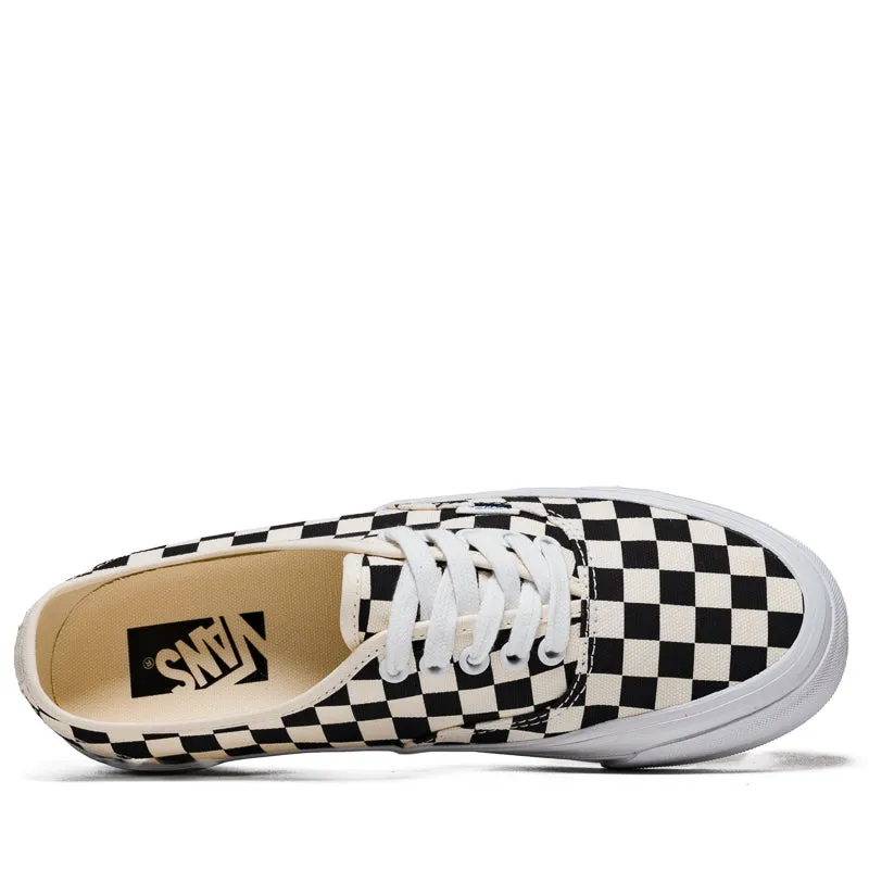 Dual Material Day Runner Vans Authentic Reissue 44 - Checkerboard Black/Off White