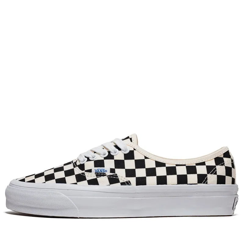Vans Authentic Reissue 44 - Checkerboard Black/Off White Back friendly
