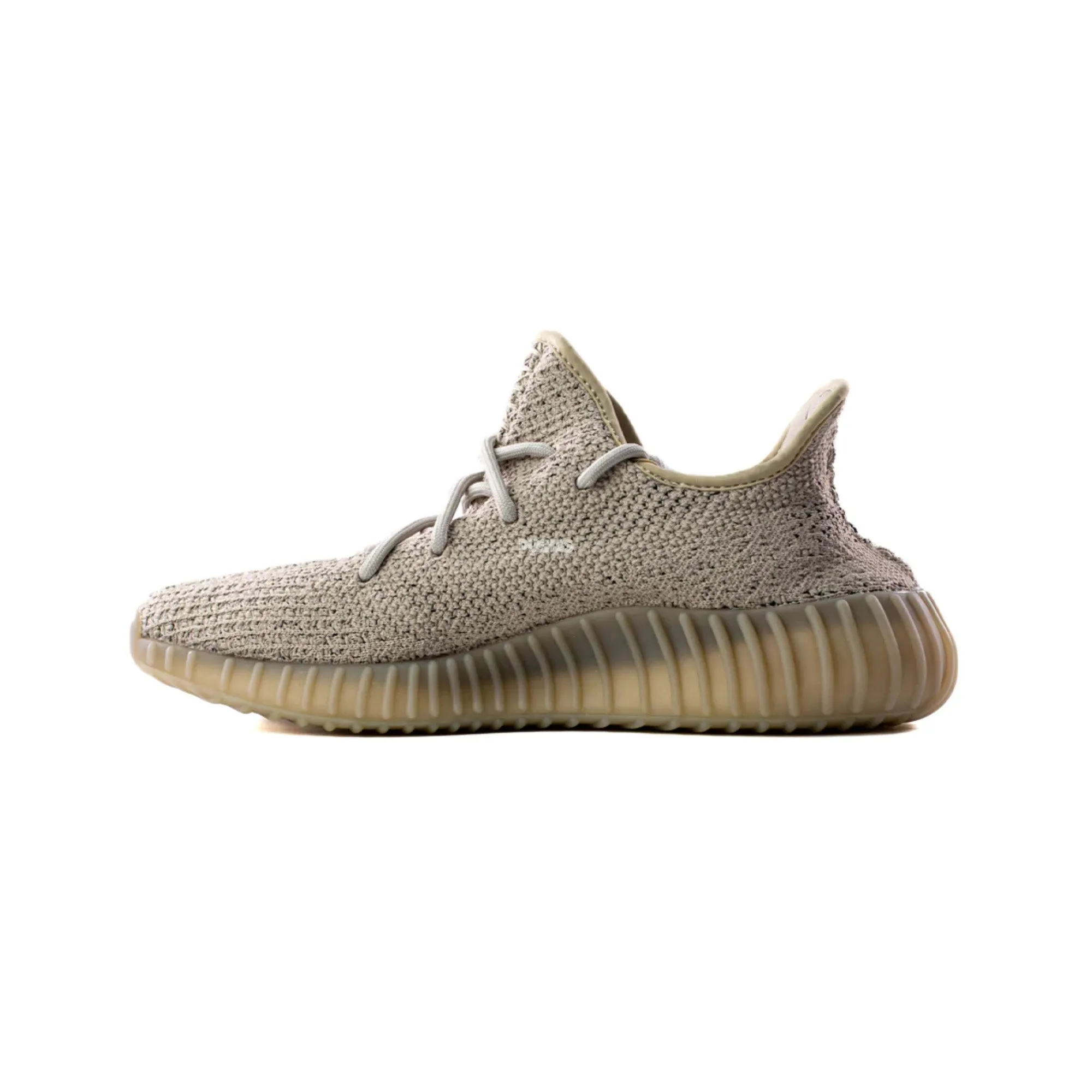 running in a basketball court area shoes functional shoe utility Yeezy Boost 350 V2 'Slate' (2022)