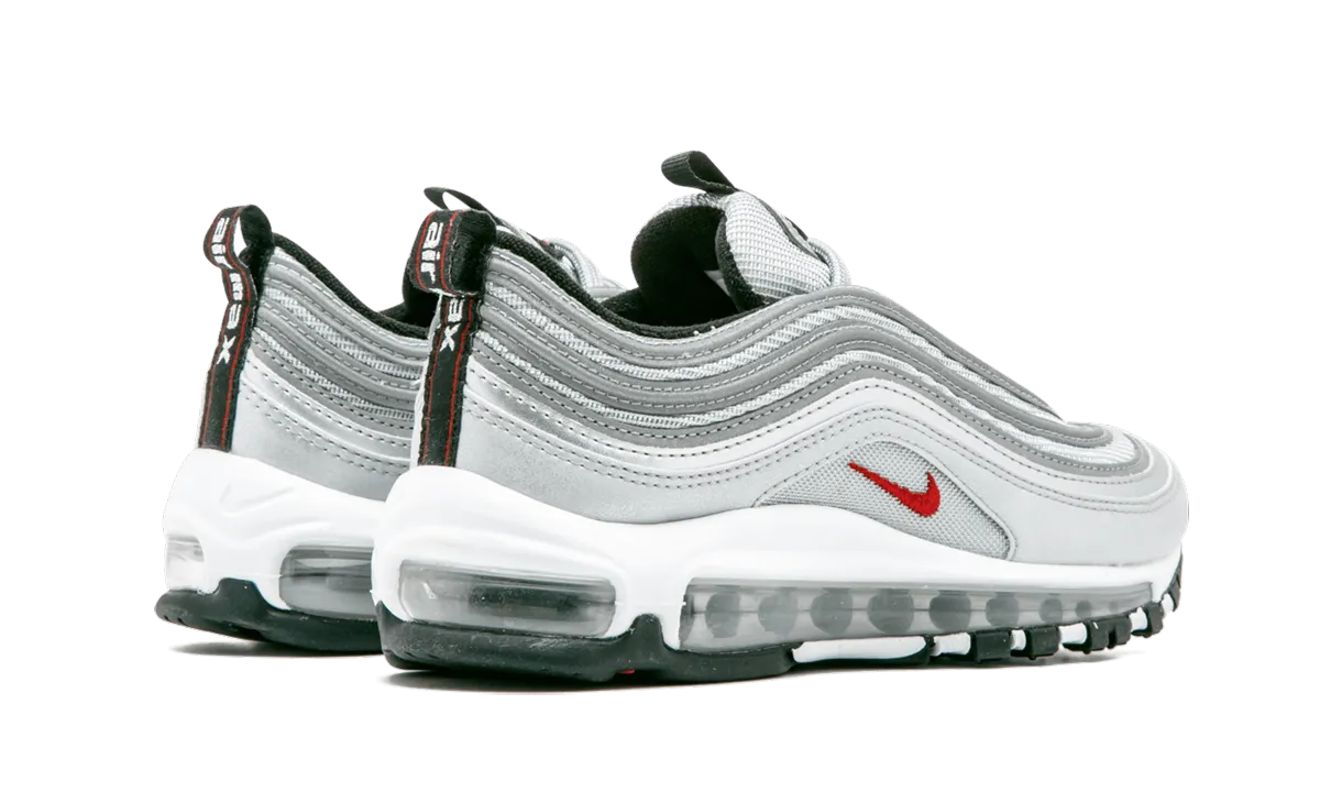 long - distance runner's shoe selection Air Max 97 GS "Silver Bullet"