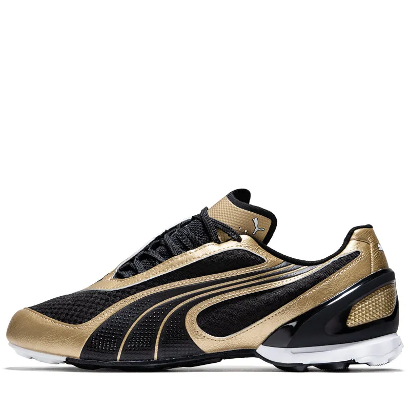 Puma V-S1 Metallic - Gold/Black Breathable Footbed