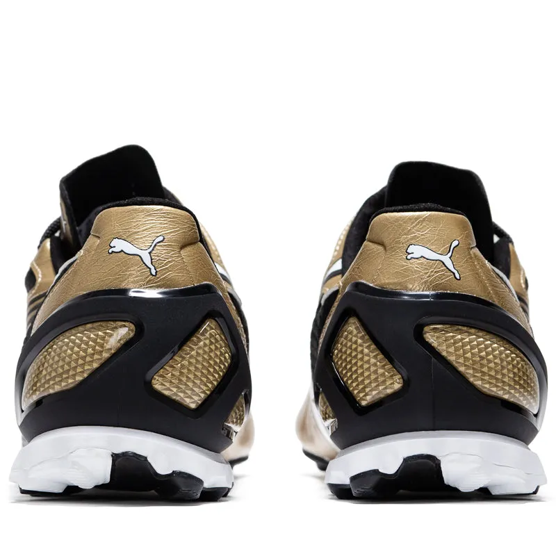 Cool Mesh Ventilated Midsole Puma V-S1 Metallic - Gold/Black