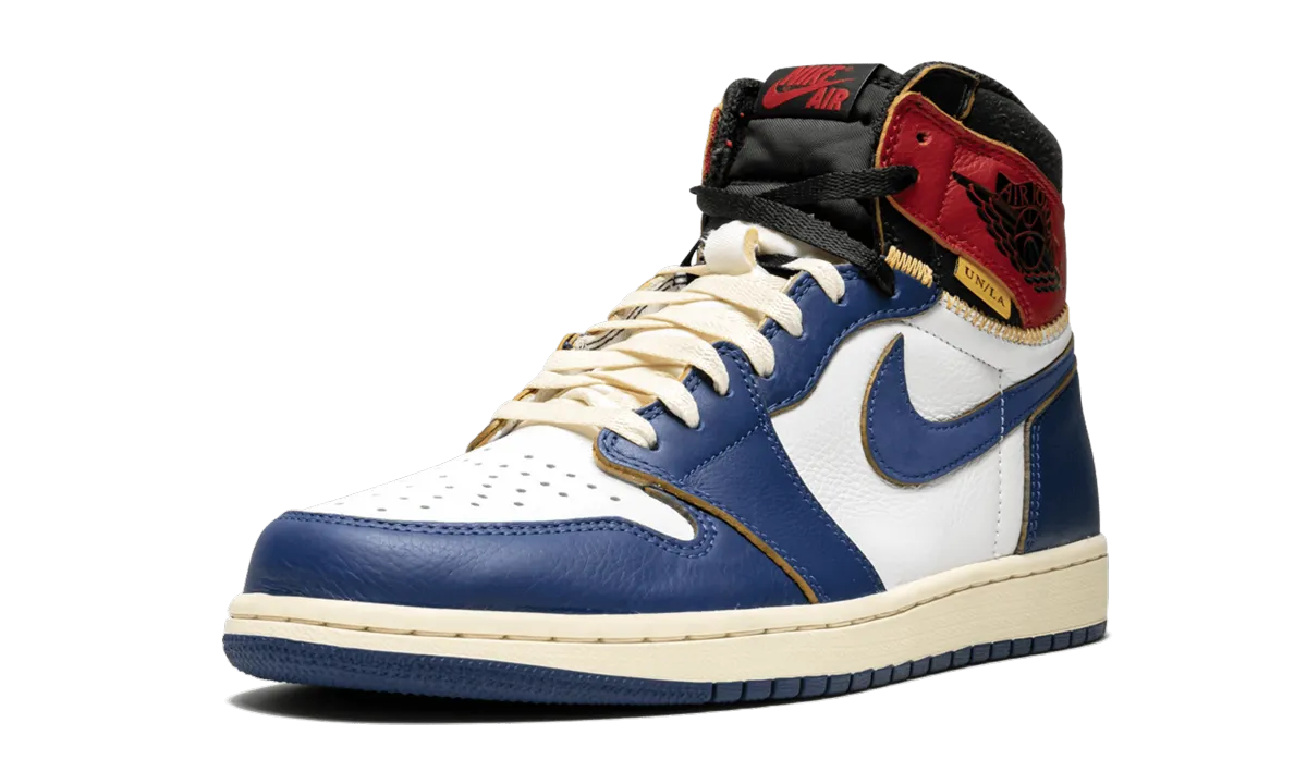Unstructured Look Fit Everyday Air Jordan 1 Retro High OG NRG "Union - Storm Blue"