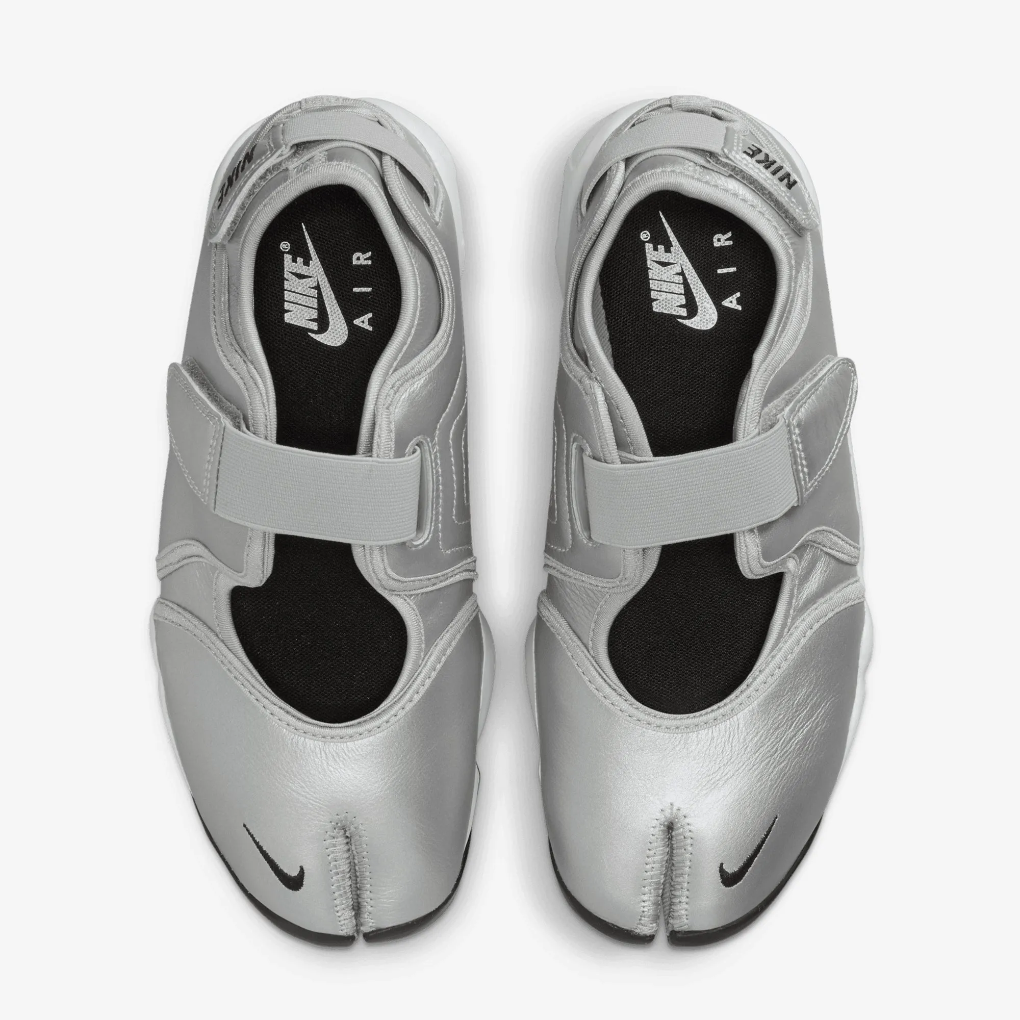 Dynamic Flexibility NIKE | AIR RIFT { METALLIC SILVER/SAIL-BLACK